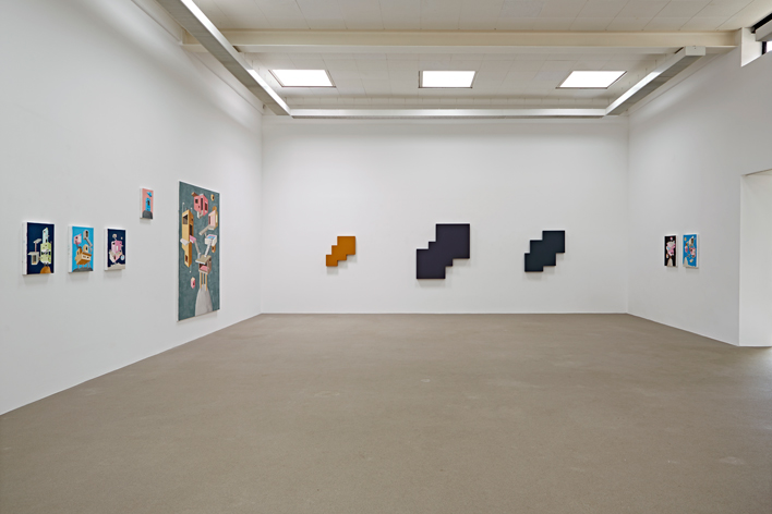 antje dorn - bauten -  ausstellungsfoto - galerie m bochum