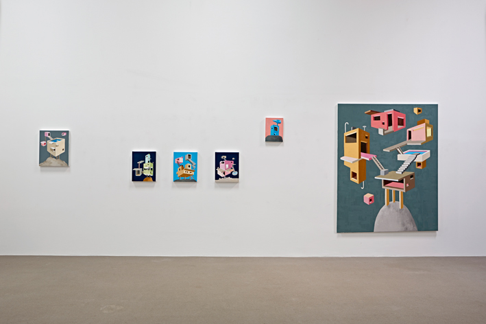 antje dorn bauten  ausstellungsphoto galerie m bochum